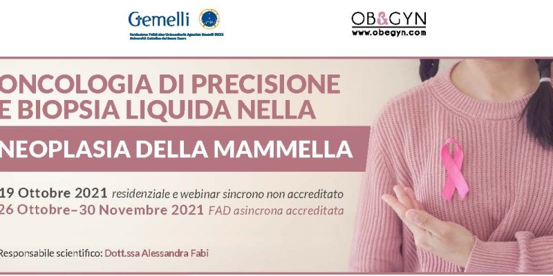 Oncologia Di Precisione E Biopsia Liquida  Nella Neoplasia Della Mammella