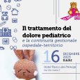Il trattamento del dolore pediatrico e la continuità gestionale ospedale-territorio