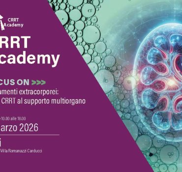 CRRT ACADEMY - BARI Focus on trattamenti extracorporei: dalla CRRT al supporto multiorgano