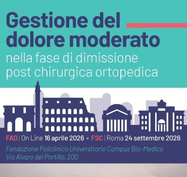 Gestione del dolore moderato nella fase di dimissione post chirurgica ortopedica