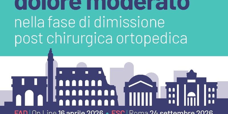 Gestione del dolore moderato nella fase di dimissione post chirurgica ortopedica