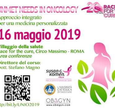 Unmet Needs In Oncology - Approccio Integrato Per Una Medicina Personalizzata